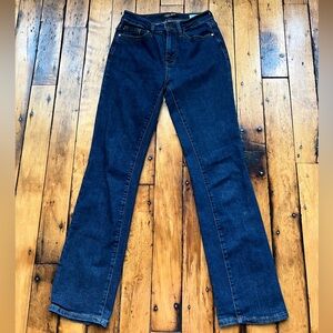 Judy Blue Women's 3/26 Dark Wash Slim Bootcut Stretch Denim Jeans High Waist